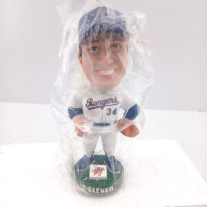 Texas Rangers #34 Nolan Ryan Pitcher Bobblehead 7-Eleven Promo MLB Baseball NEW